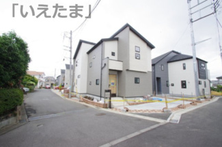 【前面道路含む現地写真】 | 【仲介手数料無料！！】日野市上田　新築戸建て（全7棟）1号棟　5330万円