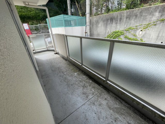 六甲ヒルズ篠原台のバルコニー|陽当たり良好なバルコニーです