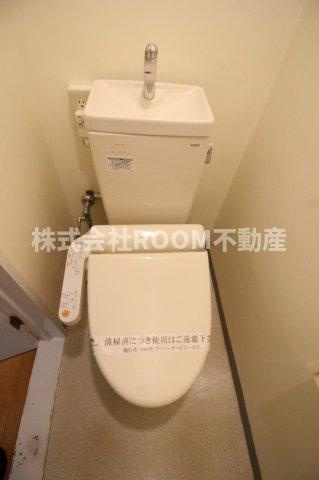 野﨑マンションのトイレ|落ち着いたトイレです