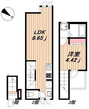 BEテラス学芸大学の間取り