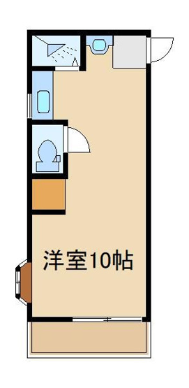 【間取り】 | ミドリハイツ2