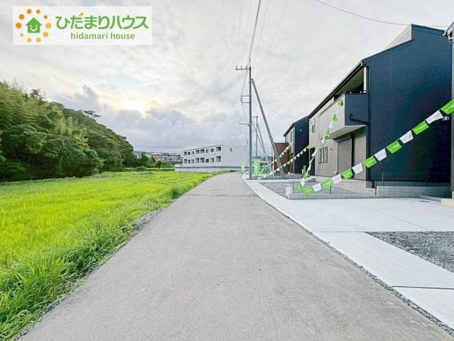 日立市田尻町6期　新築戸建　3号棟の前面道路含む現地写真|閑静な住宅地で叶える穏やかな新生活☆彡