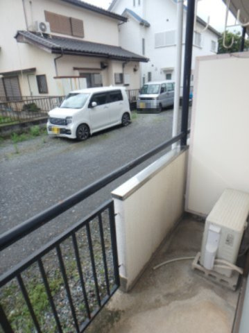 近藤コーポのバルコニー