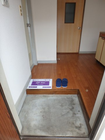 近藤コーポの玄関
