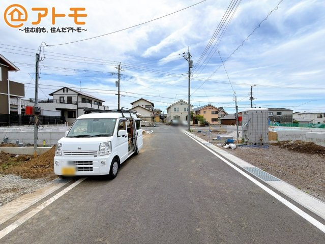 【前面道路含む現地写真】 | 富士宮市淀平町第2　Ⅱ期　新築戸建て　5号棟