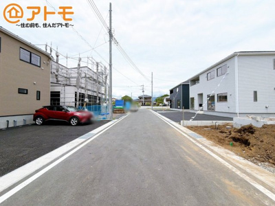 【前面道路含む現地写真】 | 富士宮市淀平町第2　Ⅱ期　新築戸建て　5号棟