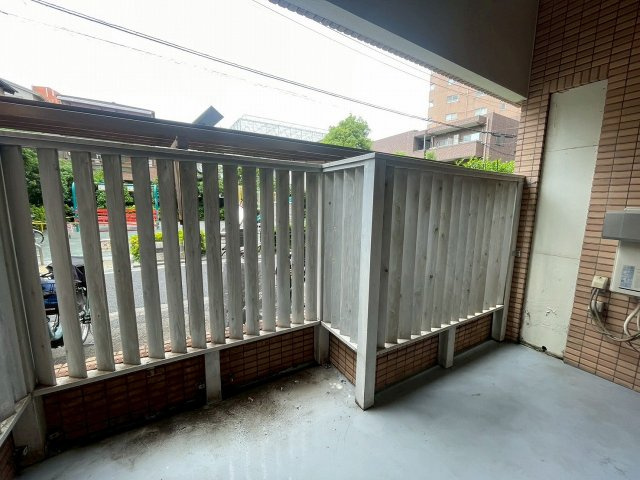 タウンシップ文京根津のバルコニー