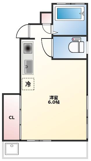 向ヶ丘ステーツの間取り|間取りです。