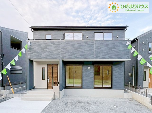 日立市田尻町6期　新築戸建　4号棟の外観|スタイリッシュな外観です(^^)/