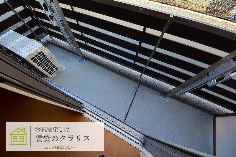 セジュールKOTOのバルコニー