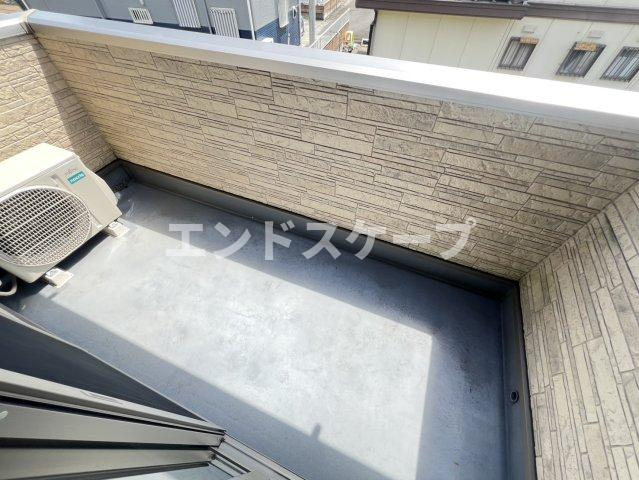 ポローニア　Ｂのバルコニー|高崎、前橋のお部屋探しはエンドスケープまで！お客様の理想お聞かせ下さい♪