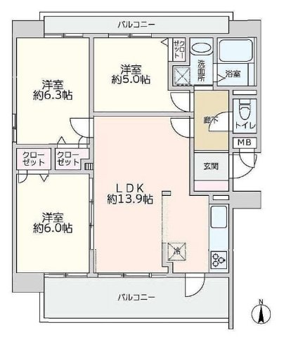 コスモ川口並木元町エグゼ