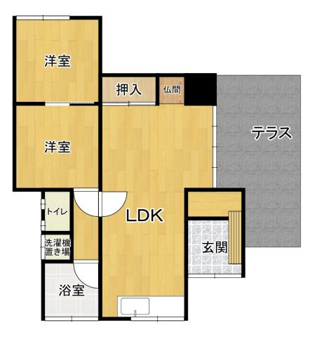 中古住宅（八幡西区楠橋南1-16-8）
