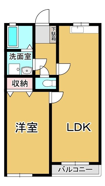 サンライズ上津Ⅰ【キャシュバック対象物件】の間取り
