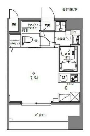 La Douceur秋葉原の間取り