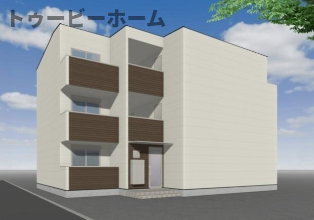 ジーメゾン入間東藤沢ルーチェの外観パース|外観パースです