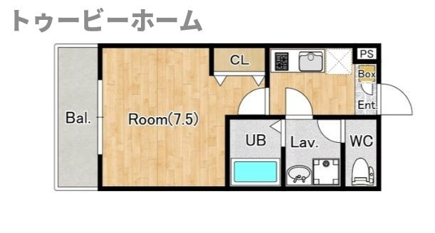 ジーメゾン入間東藤沢ルーチェの間取り