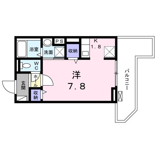 ラピス　ウィークスの間取り