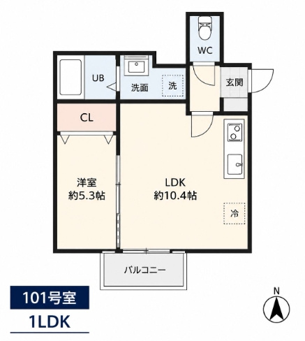 【間取り】 | Le Lien Blanc高木