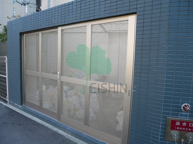 ルッシェ住吉のその他共用部分|敷地内ゴミ置き場
