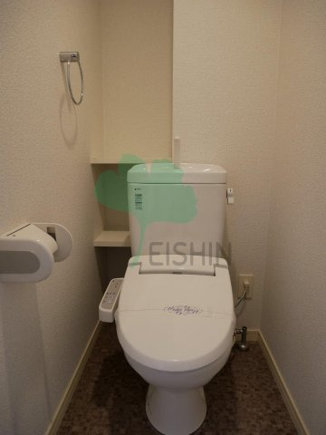 ルッシェ住吉のトイレ|清潔感のあるトイレです。