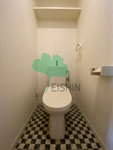ハイディングプレイス東比恵のトイレ|清潔感のあるトイレです。
