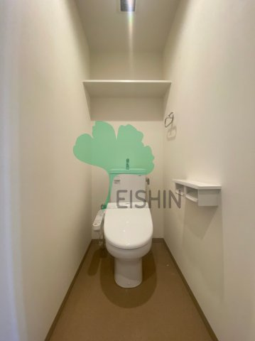ラフルール博多駅南のトイレ|清潔感のあるトイレです。