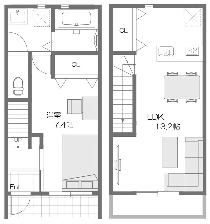 Mercure Courtの間取り