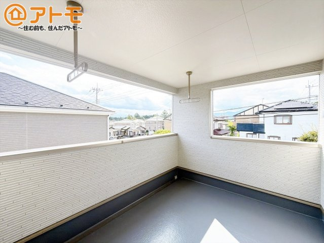 【バルコニー】 | 富士宮市粟倉南町第2　新築戸建て　2号棟
