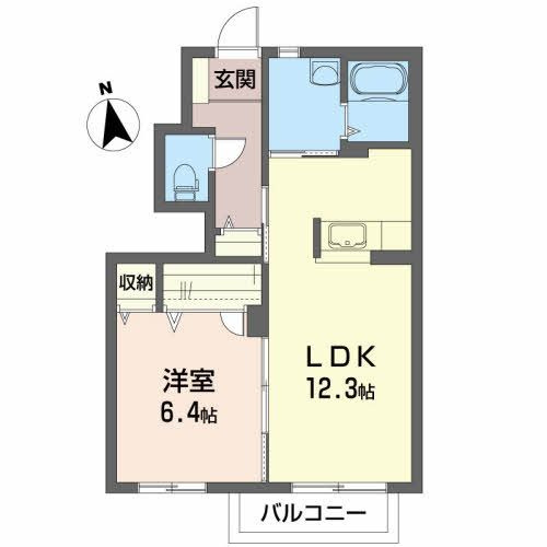 レチューガの間取り