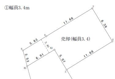 蕨市錦町５丁目土地（仮換地）の画像