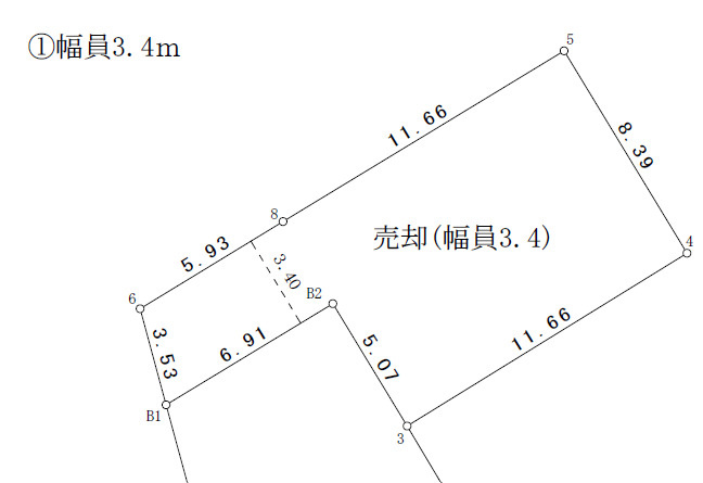 【土地図】 | 蕨市錦町５丁目土地（仮換地）
