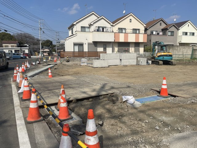 【前面道路含む現地写真】 | 蕨市錦町５丁目土地（仮換地）