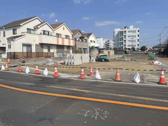 【前面道路含む現地写真】 | 蕨市錦町５丁目土地（仮換地）