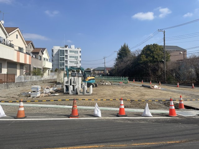 【前面道路含む現地写真】 | 蕨市錦町５丁目土地（仮換地）