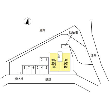 ウルラの区画図