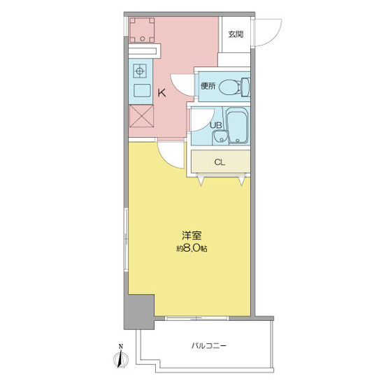 【間取り】 | ディアコートA