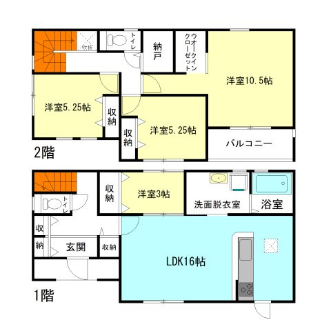 【間取り】 | リーブルガーデン.S前橋市樋越町第4ー⑤