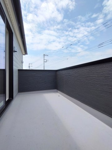 【バルコニー】 | リーブルガーデン.S前橋市樋越町第4ー③ | 開放的なスカイバルコニー♪