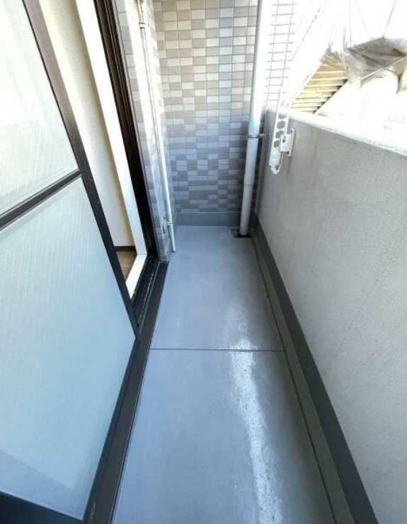スカイコート世田谷用賀　分譲賃貸　オートロック　眺望良好のバルコニー