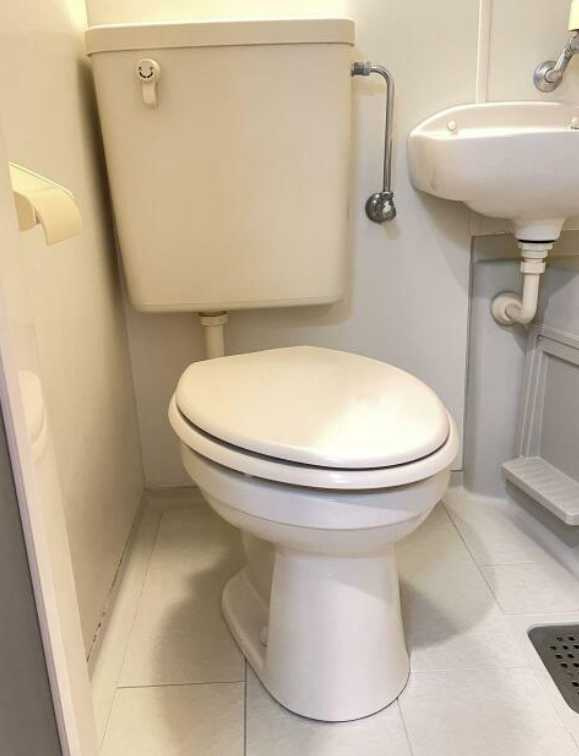 スカイコート世田谷用賀　分譲賃貸　オートロック　眺望良好のトイレ