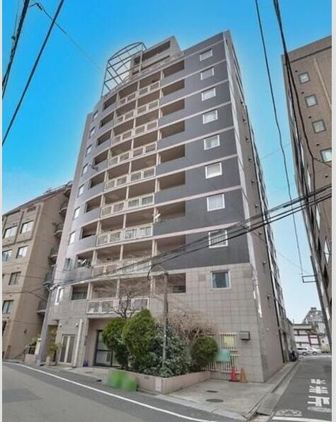 浅草橋グランドハイツの外観|おしゃれな外観です