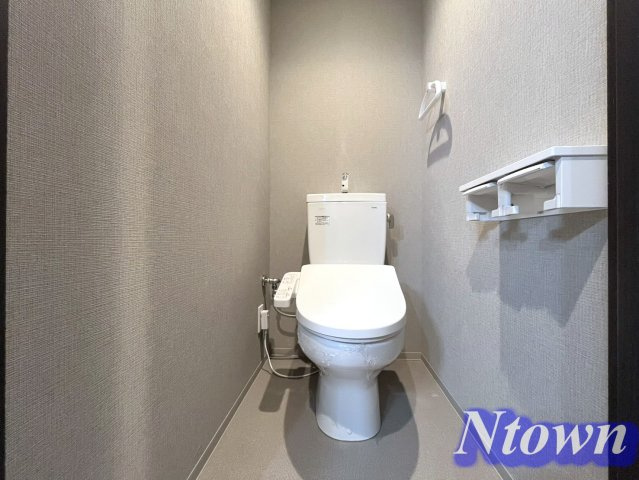 【トイレ】 | ディアレイシャス名駅WEST | シンプルで使いやすいトイレです