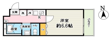 センターヴィレッジ南与野の間取り
