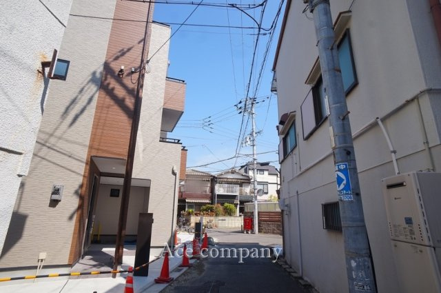 【前面道路含む現地写真】 | 東大阪市岩田町1丁目　【G号地】 | 【前面道路：幅員約3.8ｍ】