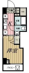 ジェノヴィア西千葉の間取り