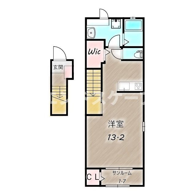 ルスト・ヒルの間取り|高崎、前橋のお部屋探しはエンドスケープまで！お客様の理想お聞かせ下さい♪