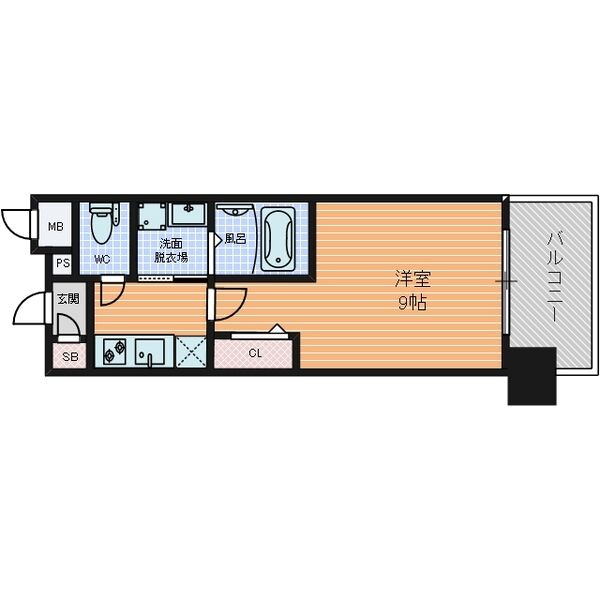 パルティール浅間町の間取り