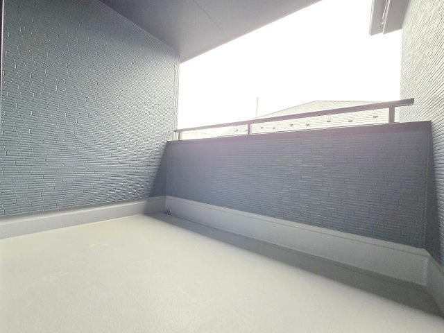 青梅市今寺2丁目　新築戸建のバルコニー
