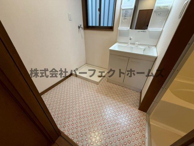 竹の内町戸建　賃貸の洗面所|洗面所です